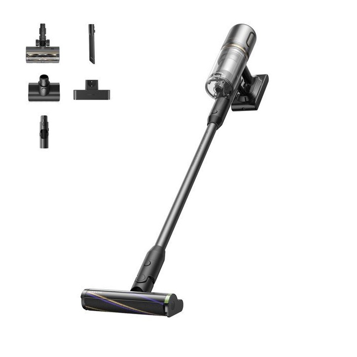 Dreame R20 Slim - Aspirateur Balai sans Fil - Puissance 24 kPa - Autonomie 90min - Écran LED - Compartiment a Poussiere de 0,5L Dreame R20 Slim - Aspirateur Balai sans Fil - Puissance 24 kPa - Autonomie 90min - Écran LED - Compartiment a Poussiere de 0,5L
