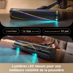 Dreame R20 Slim - Aspirateur Balai sans Fil - Puissance 24 kPa - Auton