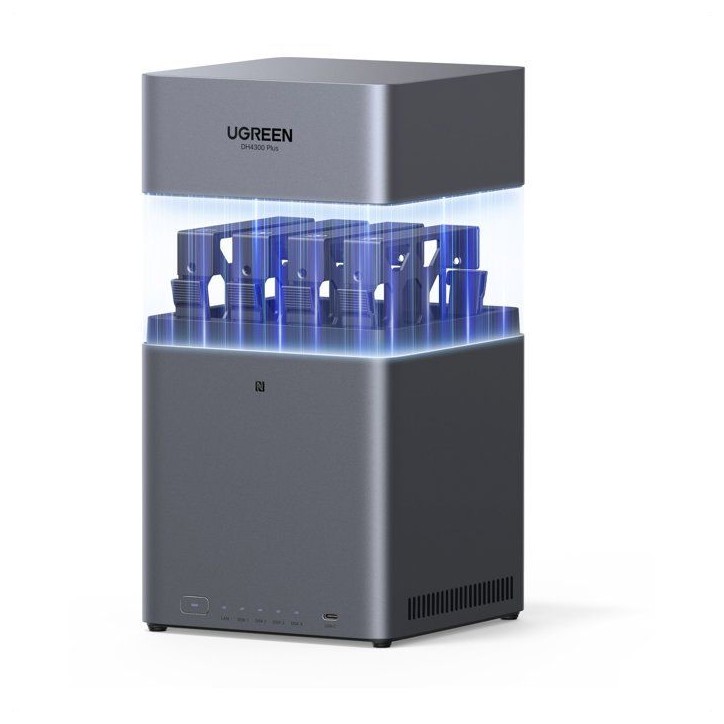 Serveur NAS - UGREEN - DH4300 Plus - 4 baies - 8 Go Serveur NAS - UGREEN - DH4300 Plus - 4 baies - 8 Go