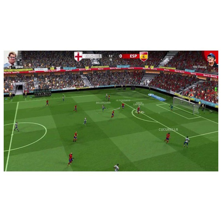 Sociable Soccer Champions Kit for Switch 1 & 2 + Grips Ballon - Jeu Nintendo Switch Sociable Soccer Champions Kit for Switch 1 & 2 + Grips Ballon - Jeu Nintendo Switch