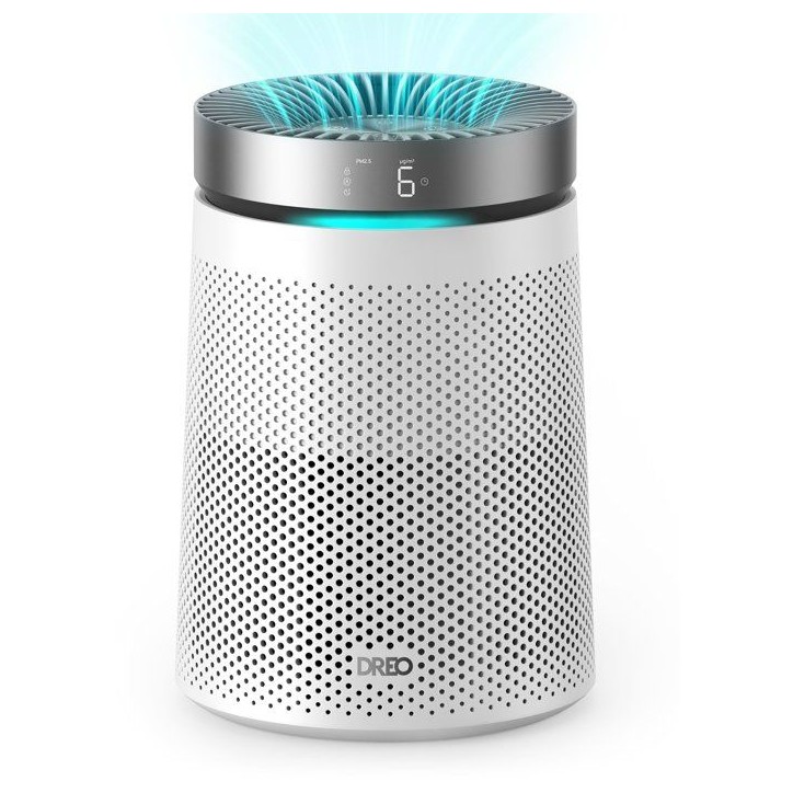 Ionisateur - DREO - Macro AP606 - Renouvellement de l'air jusqu'a 82 m²/h - Silencieux 22dB - Minuterie - Verouillage enfant Ionisateur - DREO - Macro AP606 - Renouvellement de l'air jusqu'a 82 m²/h - Silencieux 22dB - Minuterie - Verouillage enfant