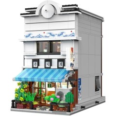 CADA Bâtiments - Jeu de construction - Magasin de Sushi Japonais - 16