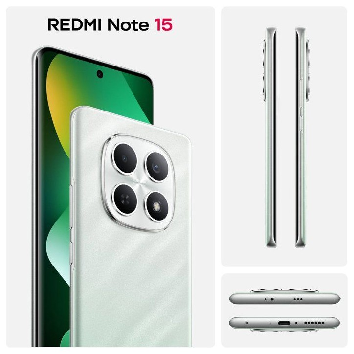 XIAOMI - Redmi Note 15 - 6 / 128 Go - Vert