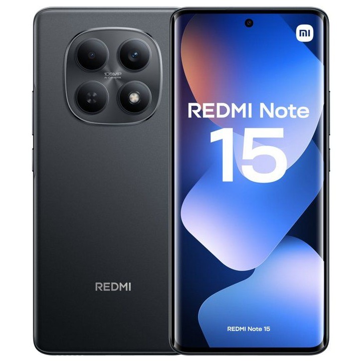 XIAOMI - Redmi Note 15 - 6 / 128 Go - Noir