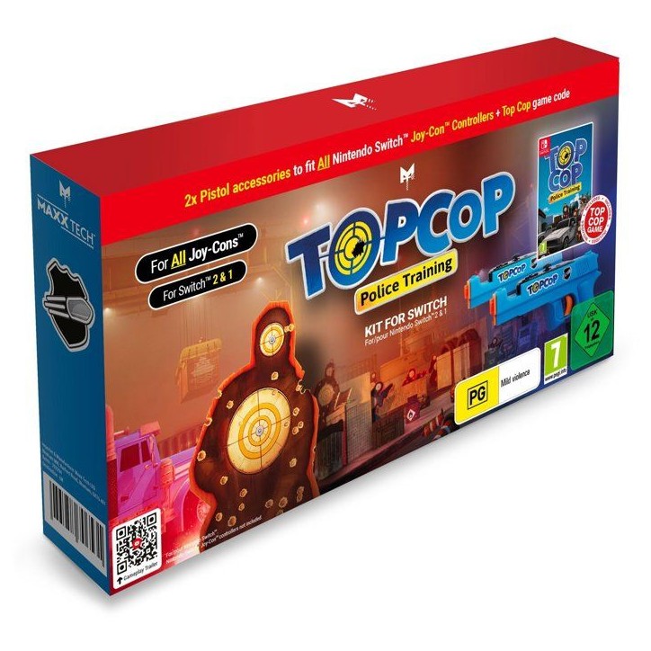 Top Cop Police Training Kit - Jeu Nintendo Switch - Code in a Box