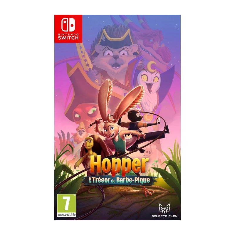Hopper et le Trésor de Barbe-Pique - Jeu Nintendo Switch