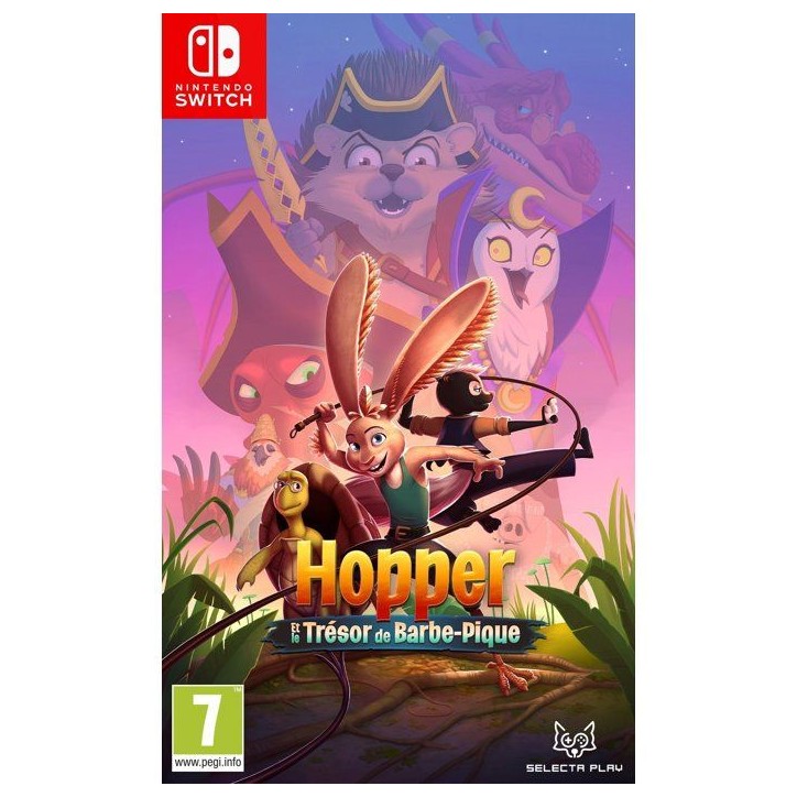 Hopper et le Trésor de Barbe-Pique - Jeu Nintendo Switch Hopper et le Trésor de Barbe-Pique - Jeu Nintendo Switch