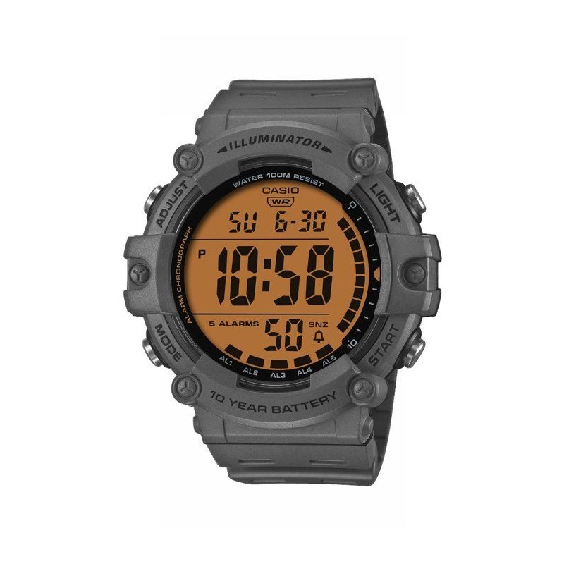 Montre - CASIO - AE-1500WHC - Homme - Gris - Quartz - Digital