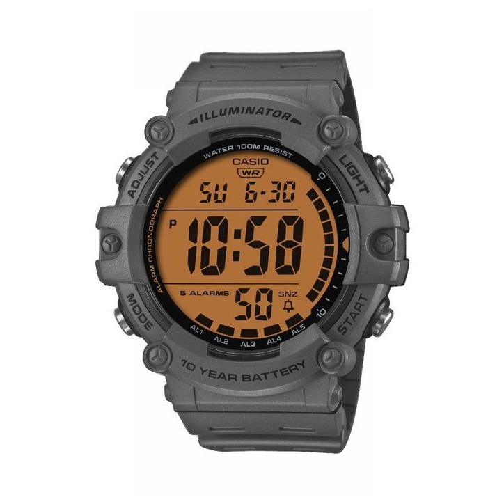 Montre - CASIO - AE-1500WHC - Homme - Gris - Quartz - Digital Montre - CASIO - AE-1500WHC - Homme - Gris - Quartz - Digital