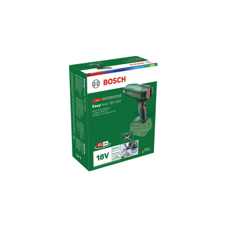 Décapeur thermique sans fil BOSCH - EasyHeat 18V-500 - 18V - 100 / 120 l/min - Sans batterie ni chargeur Décapeur thermique sans fil BOSCH - EasyHeat 18V-500 - 18V - 100 / 120 l/min - Sans batterie ni chargeur