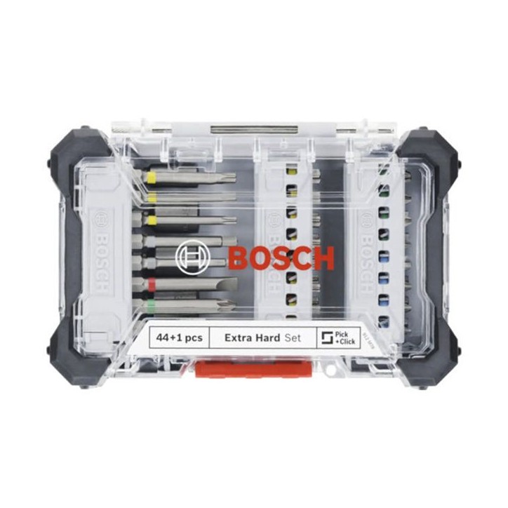 Coffret d'embouts de vissage Extra Hard, 44 pieces +1 Bosch Pro - 2607017733 Coffret d'embouts de vissage Extra Hard, 44 pieces +1 Bosch Pro - 2607017733