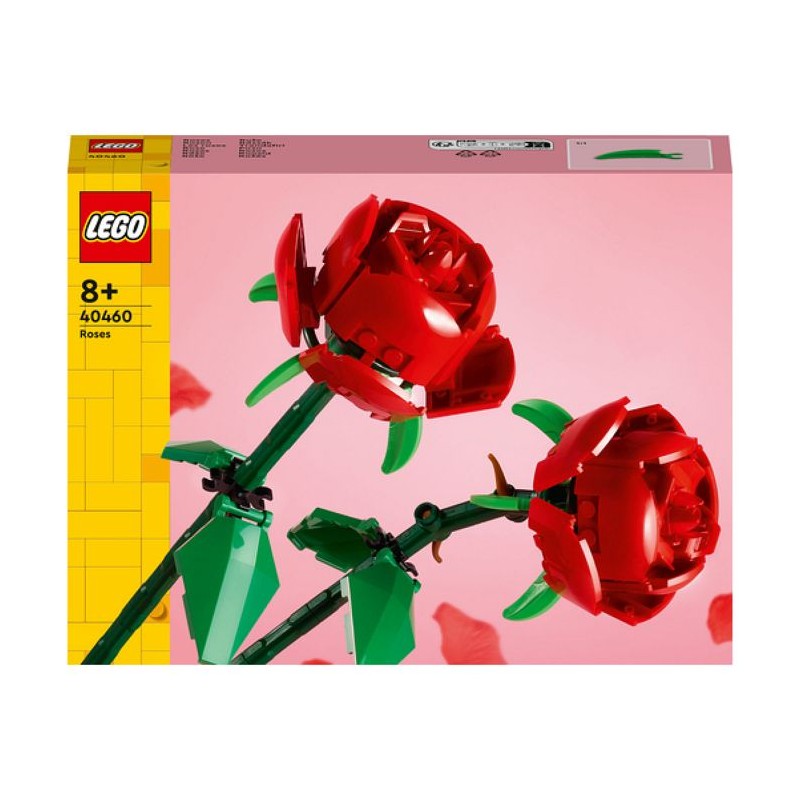 LEGO Botanicals 40460 Les Roses - Set de Fleurs Artificielles pour dé