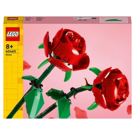 LEGO Botanicals 40460 Les Roses - Set de Fleurs Artificielles pour dé