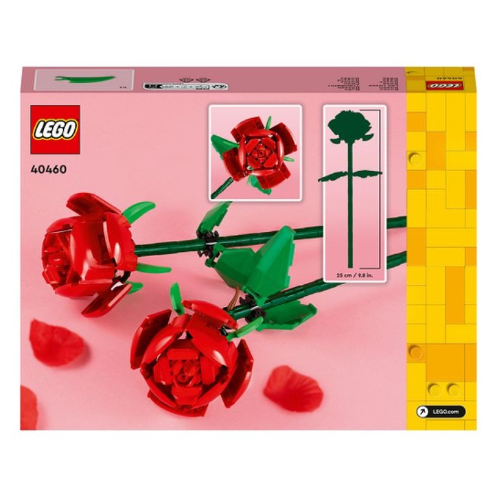 LEGO Botanicals 40460 Les Roses - Set de Fleurs Artificielles pour déco adulte ou enfant des 8 ans LEGO Botanicals 40460 Les Roses - Set de Fleurs Artificielles pour déco adulte ou enfant des 8 ans