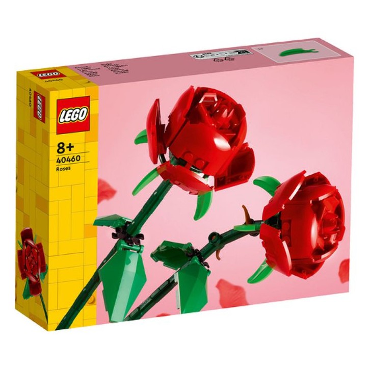 LEGO Botanicals 40460 Les Roses - Set de Fleurs Artificielles pour déco adulte ou enfant des 8 ans LEGO Botanicals 40460 Les Roses - Set de Fleurs Artificielles pour déco adulte ou enfant des 8 ans