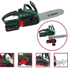 Set bûcheron Bosch - KLEIN - 8197 - Tronçonneuse électronique, casq