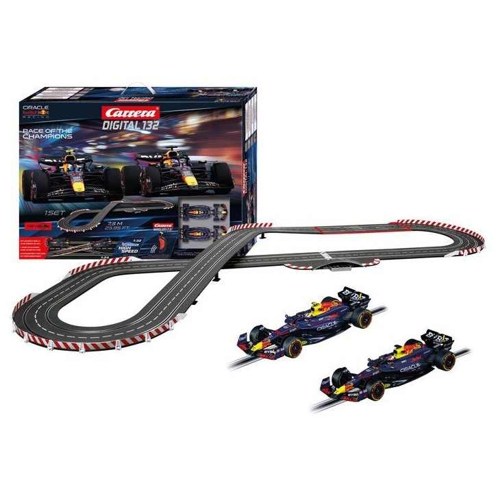 Circuit électrique - CARRERA Digital 132 - Race of Champions - Échelle 1:32 - 2 Formule 1 - Des 8 ans