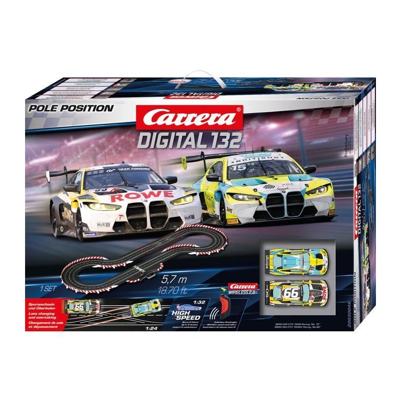 Circuit électrique - CARRERA Digital 132 - Pole Position - Échelle 1