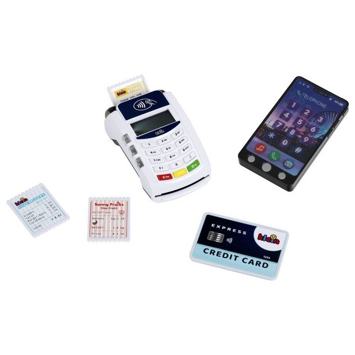 Terminal de paiement avec smartphone électroniques - KLEIN - 7274 - Sons, lumiere, paiement sans contact - Des 3 ans Terminal de paiement avec smartphone électroniques - KLEIN - 7274 - Sons, lumiere, paiement sans contact - Des 3 ans