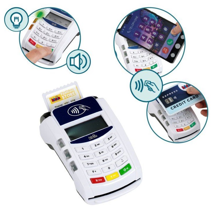 Terminal de paiement avec smartphone électroniques - KLEIN - 7274 - Sons, lumiere, paiement sans contact - Des 3 ans Terminal de paiement avec smartphone électroniques - KLEIN - 7274 - Sons, lumiere, paiement sans contact - Des 3 ans