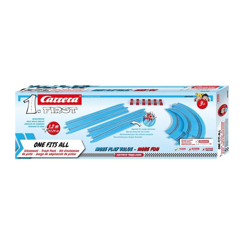 Accessoires de circuits - CARRERA First - Pack d'extension simple - De