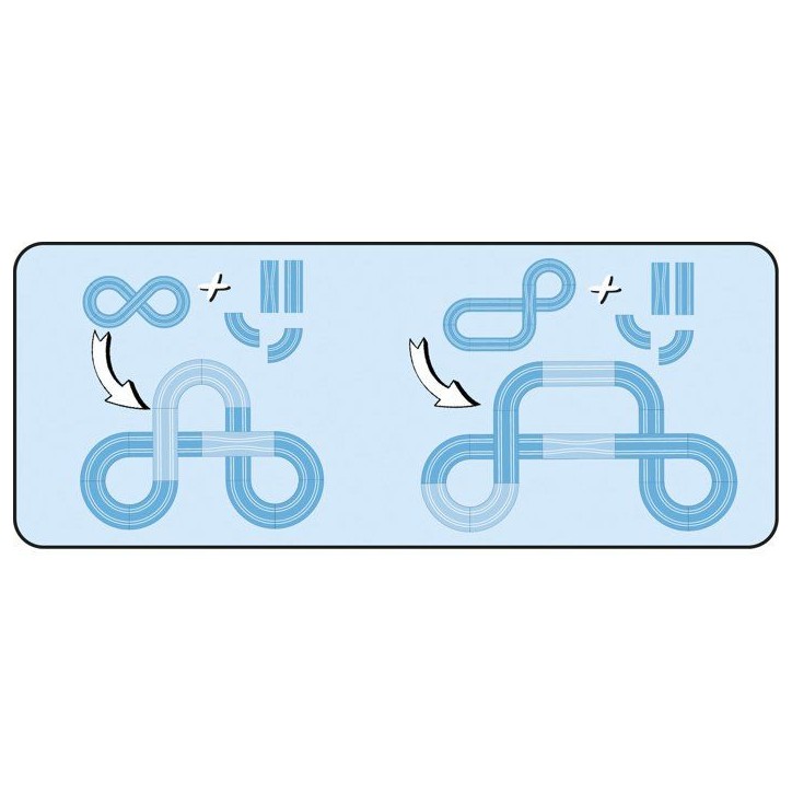 Accessoires de circuits - CARRERA First - Pack d'extension simple - Des 3 ans Accessoires de circuits - CARRERA First - Pack d'extension simple - Des 3 ans