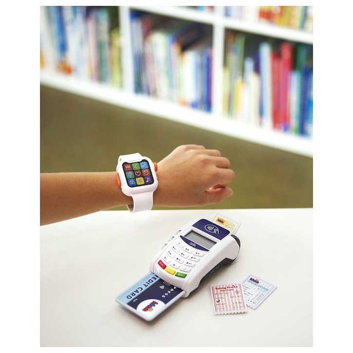 Terminal de paiement avec montre électroniques - KLEIN - 7276 - Sons, lumiere, paiement sans contact - Des 3 ans Terminal de paiement avec montre électroniques - KLEIN - 7276 - Sons, lumiere, paiement sans contact - Des 3 ans