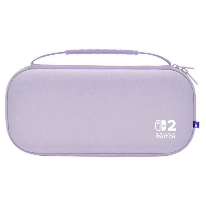 Housse de transport - Nintendo Switch 2 - Hori - Protection rigide - Lavande Housse de transport - Nintendo Switch 2 - Hori - Protection rigide - Lavande