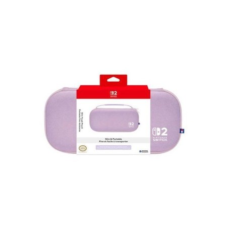 Housse de transport - Nintendo Switch 2 - Hori - Protection rigide - Lavande