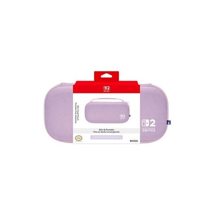 Housse de transport - Nintendo Switch 2 - Hori - Protection rigide - Lavande Housse de transport - Nintendo Switch 2 - Hori - Protection rigide - Lavande