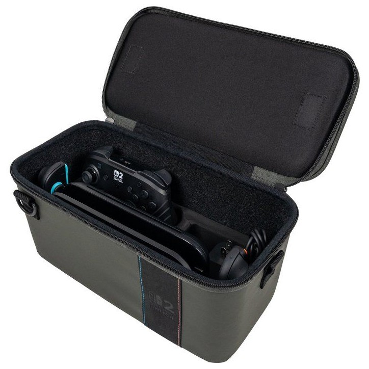 Etui 2-en-1 -TURTLE BEACH - PlayTrek - Pour Nintendo Switch 2 - Gris Anthracite Etui 2-en-1 -TURTLE BEACH - PlayTrek - Pour Nintendo Switch 2 - Gris Anthracite