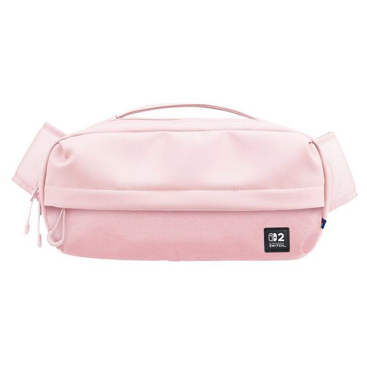 Sac Adventure - Nintendo Switch 2 - Hori - Rangement console et accessoires - Rose Cozy Pink
