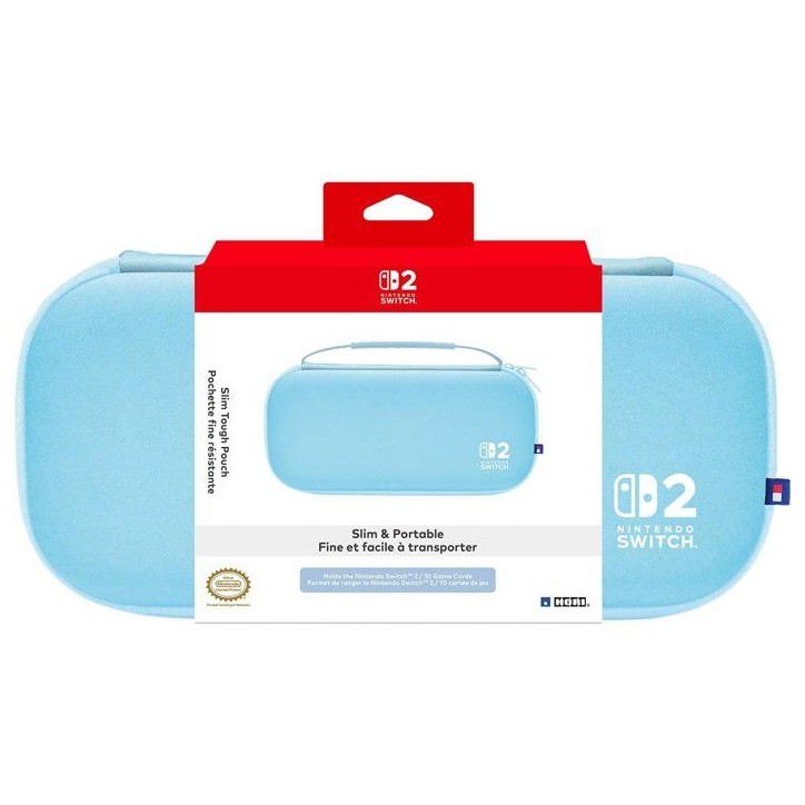 Housse de transport - Nintendo Switch 2 - Hori - Protection rigide - Bleu Housse de transport - Nintendo Switch 2 - Hori - Protection rigide - Bleu