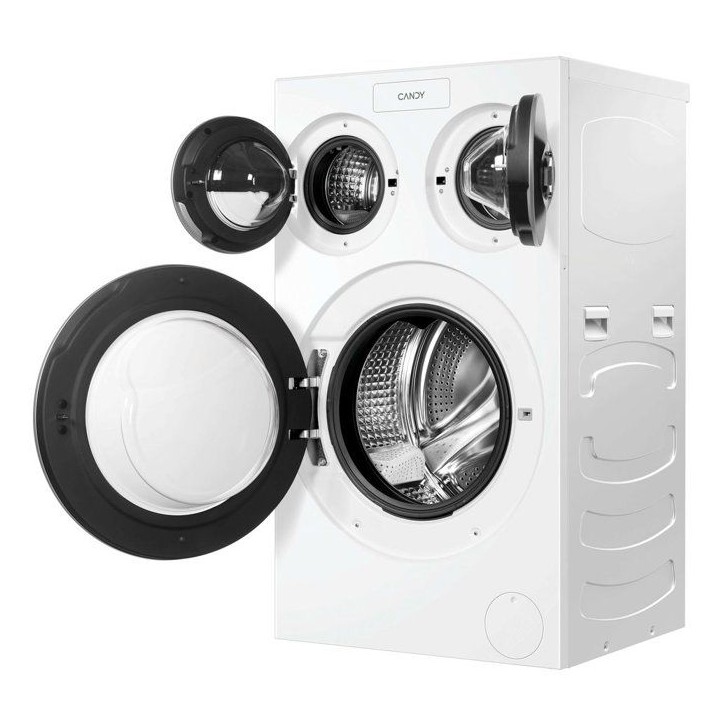 Lave-linge hublot CANDY Multiwash MQD 410CBL9-47 - 10kg - 1400 trs/min - 3 tambours - Classe A - Blanc Lave-linge hublot CANDY Multiwash MQD 410CBL9-47 - 10kg - 1400 trs/min - 3 tambours - Classe A - Blanc
