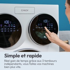 Lave-linge hublot CANDY Multiwash MQD 410CBL9-47 - 10kg - 1400 trs/min