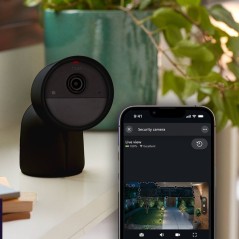 Caméra connectée - Philips Hue - Extérieur - Filaire - Vision nocture - 2K - Noir