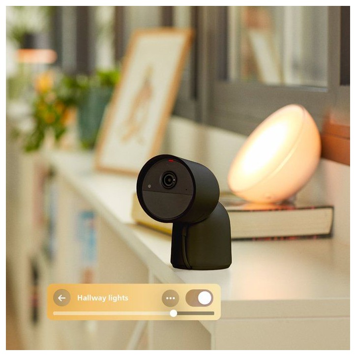 Caméra connectée - Philips Hue - Extérieur - Filaire - Vision nocture - 2K - Noir Caméra connectée - Philips Hue - Extérieur - Filaire - Vision nocture - 2K - Noir