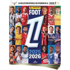 Starter pack - PANINI - Foot FR 2025/26 Ligue 1 McDonald's - Album - 5 pochettes