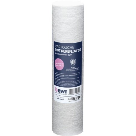 Cartouche filtrante - BWT - Fine 5 µm - Filtration particules tres fi