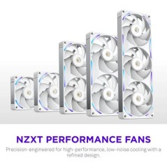 Ventilateur PC - NZXT - F120X RGB (RF-U12PN-W1) - Ø 120 mm