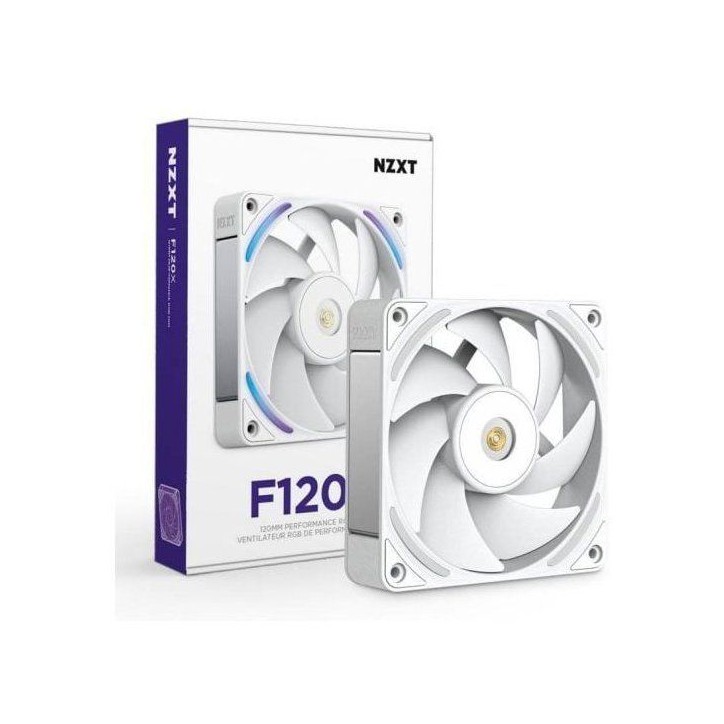 Ventilateur PC - NZXT - F120X RGB (RF-U12PN-W1) - Ø 120 mm Ventilateur PC - NZXT - F120X RGB (RF-U12PN-W1) - Ø 120 mm