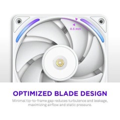 Ventilateur PC - NZXT - F120X RGB (RF-U12PN-W1) - Ø 120 mm