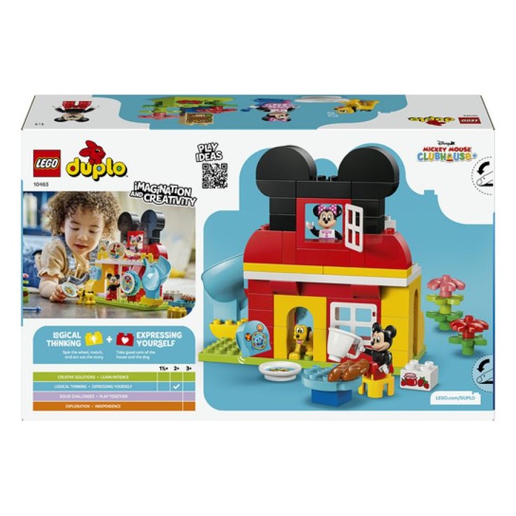 10465 La maison de Mickey Mouse avec Minnie et Pluto