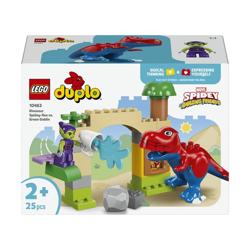 10463 Spidey-Rex contre le Bouffon Vert