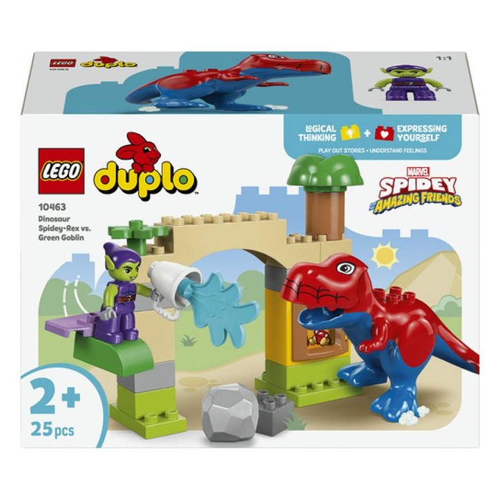 10463 Spidey-Rex contre le Bouffon Vert