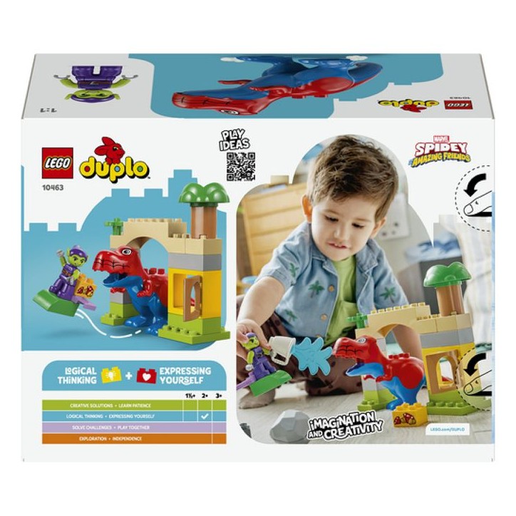10463 Spidey-Rex contre le Bouffon Vert