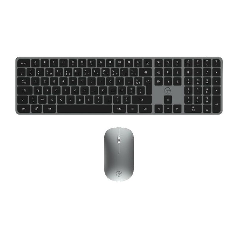 Ensemble clavier + souris - MOBILITY LAB - CP430W - Full-size - USB 2,