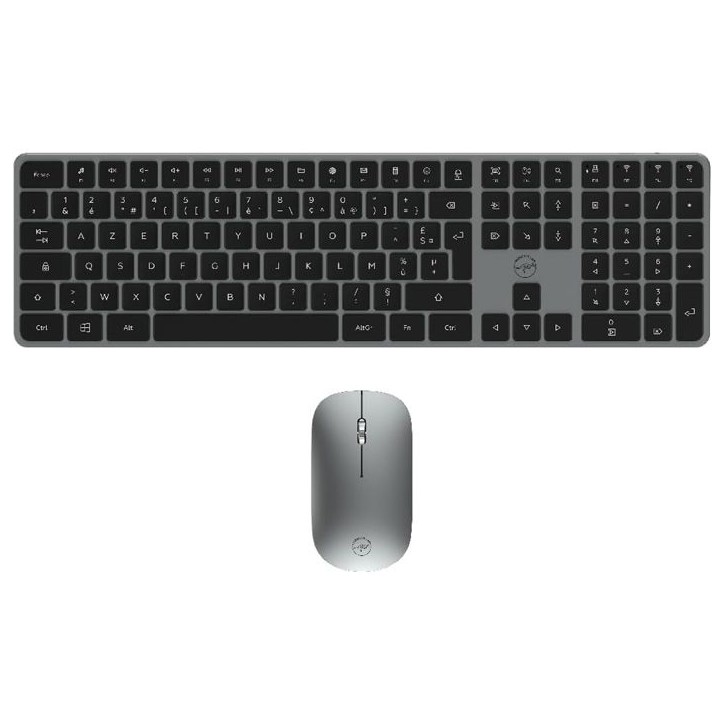 Ensemble clavier + souris - MOBILITY LAB - CP430W - Full-size - USB 2,4 GHz + Bluetooth - AZERTY Ensemble clavier + souris - MOBILITY LAB - CP430W - Full-size - USB 2,4 GHz + Bluetooth - AZERTY