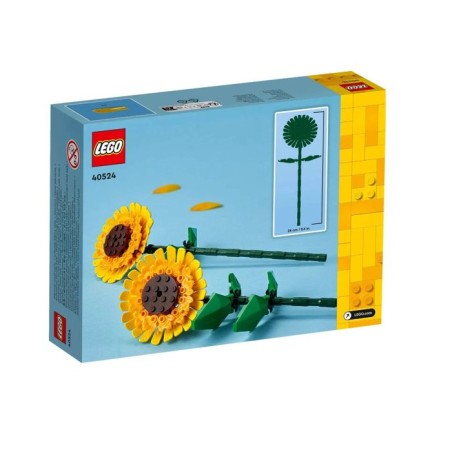 LEGO Botanicals 40524 Tournesols - Kit de Construction de Fleurs Artificielles - Pour adulte ou enfant des 8 ans