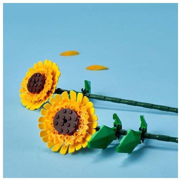LEGO Botanicals 40524 Tournesols - Kit de Construction de Fleurs Artificielles - Pour adulte ou enfant des 8 ans